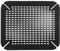 iDesign Sink Protector Mat for Sinks, Practical Drainer Mat for Kitchen Sink, Made of Durable Plastic, Black