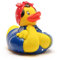Duckshop I Rosie The Riveter Badeente I Quietscheente I L: 11 cm
