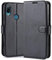 HualuBro Flip Cover a Libro in PU Pelle Antiurto per Huawei Y6s - Portafoglio Leather Case Custodia (Nero)