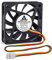 GDSTIME 60mm 3 Pin CPU PC Fan 12V Computer Fan 60 x 10mm CPU PC Cooler 6CM DC Brushless Cooling 3500 RPM Case Cooler For Router Game Console Cabinet Inverter Ventilation Replacement