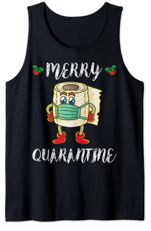 Toilettenpapier Rolle Maske Klopapier Desinfektionsmittel Tank Top