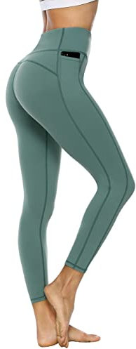 Persit Sporthose Damen, Sport Leggins für Damen Yoga Leggings Yogahose Sportleggins Minttürkis-Size 40 (Herstellergröße: M)