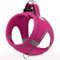 Joytale Hundegeschirr, Reflektierend Weich Gepolstert Hunde Geschirr, Air-Mesh Atmungsaktiv Brustgeschirr für Katze Welpen Hunde, XXXS, Leuchtend Rosa