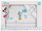 Interbaby Amazon Disney Bettwäsche-Set für Kinderbett, 100% Baumwolle, Mickey, Weiß und Grau