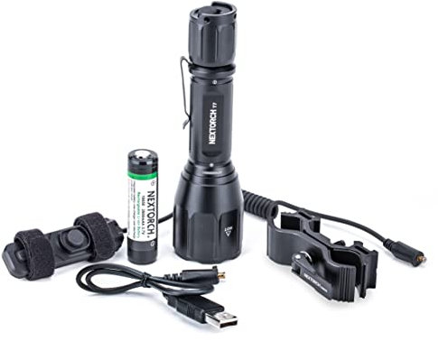 NEXTORCH T7 V2.0 SET Jagdlampe - Jagdtaschenlampe mit Zubehör