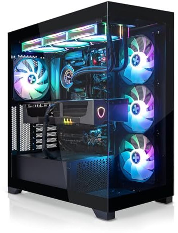 SYSTEMTREFF Basic Gaming PC Intel Core i5-12400F 6x4.4GHz | AMD Radeon RX 6600 DX12 | 512GB M.2 NVMe | 16GB DDR4 RAM | WLAN Desktop Computer Rechner für Gamer, Zocker & Streamer