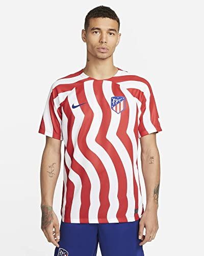 NIKE DM1838-101 ATM M NK DF STAD JSY SS HM Sweatshirt Men's White/Deep Royal Blue/Deep Royal Blue S
