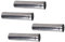 Colcolo Dia 2.36 inch Flue Extension Tubes Chimney Pipe Fire Place Stoves Pipe Bulk for Outdoor Tent Stoves Jack Camping Wood Log Burning Stoves Burner, 4Pcs 6x30cm