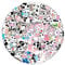Cute Cow Vinyl Stickers 50Pcs for Water Bottles Laptop Computer Skateboard, Cute Sticker Gift for Kids Teens Waterproof