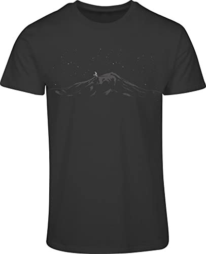 Fahrrad T-Shirt Herren : MTB Stars - Sport Tshirts Herren - Mountainbike Shirt (XL)