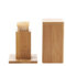 CLoxks Zahnstocherhalter Tragbarer Zahnstocherhalter aus Holz, Zahnstocherbox aus Holz, Bambus-Zahnstocherspender, Zahnstocher-Etui Für Home Office Küche