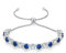 LOVANS Armband Silber Damen mit 5MM Zirkonia Tennisarmband Verstellbares Armbänder für Frauen Geschenke zum Muttertag Geburtstag Weihnachten
