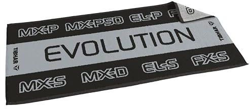 Tibhar Tischtennis Handtuch Evolution 22 | neues Logo | 50 x 100cm | grau