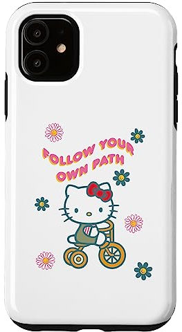 Hülle für iPhone 11 Folge deinem eigenen Weg mit Hello Kitty