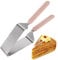 Cake Slicer Cutter Divider, Triangle Stainless Steel Cake Clamp Cutter, Cake Portion Cutter with Ergonomic Handle, Baking Cake Device, Cake Divider Cutter, Pie Cutter Tool