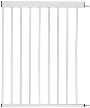 Zubehör für Babyschutzgitter von BOMI | Größen: 10-70 cm | Verbreiterungen Türschutzgitter | Extensions Klemmgitter für Babys, Kleinkinder & Tiere Türgitterverlängerung in Weiß | 60 cm Verlängerung