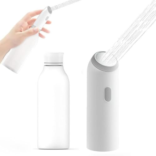Bidet Portable,mini Kit Bidet Toilette Portable Avec 4 Modes Chasse D'eau,étanche IPX7,bidet Voyage Électrique Rechargeable Avec Sac Rangement,bouteille 350ml For L'hygiène Personnelle Soins Périnéaux