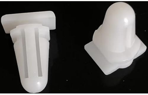 Oulesh Grapas Coche para BMW E30 E36 E39 E38 325xi 525i, 10 Piezas de Clips de sujeción para umbral de Puerta, retenedor de Remache Fijo 51471840961