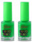 Neon Green Nail Polish – Bright, Quick-Drying & Long-Lasting Fluorescent Nail Paint – No UV Needed High-Gloss Finish for Bold Nails (Green X2, Pack)