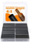 Juego de 100 Tubos Termorretráctiles de 90 mm, 4:1 con Adhesivo, Tubo Termorretráctil Impermeable Negro, para Proteger Los Cables y Reducir el Daño Ambiental a Los Cables