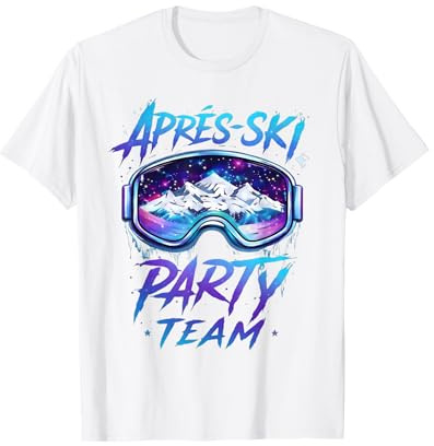 Team Après Ski Shirt – Skifahren Winterurlaub Party Geschenk T-Shirt