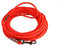 LENNIE Wasserfeste Schleppleine für kleine Hunde, Made in Germany, Easycare rund, 5m 10m 15m Hundeleine mit Handschlaufe, Neon-Orange [Ø 6mm (bis 15kg), 10m]