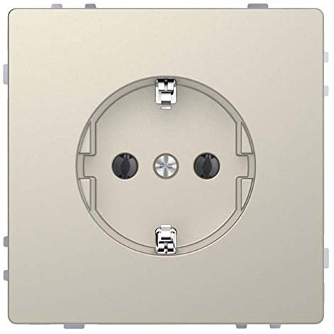 Merten MEG2301-6033 SCHUKO-Steckdose, Steckklemmen, Sahara, System Design