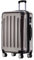 BEIBYE Hartschalen Koffer Trolley Rollkoffer Reisekoffer 4 Zwillingsrollen Polycabonat (Coffee, 76cm -110L)