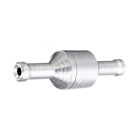 Rückschlagventil, 2 Stück, 6 mm, 8 mm, 10 mm, 12 mm, Fahrzeug-Rückschlagventil, Kraftstoff-Rückschlagventil für Wasser, Benzin, Diesel, Öle (6 mm)