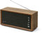 Dynavox FMP3 BT, kompaktes FM-Küchenradio in edlem Holz-Design, portabler Wireless-Lautsprecher mit BT-Funktion, Lange Akku-Laufzeit