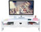 MOTT Eck-Computer-Monitorständer, Dreieckiger PC-Bildschirmständer, Erhöhung, Schreibtisch-Organizer, Eckständer für TV, Drucker, Computer, Notebook