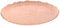 CHICCIE Deko Teller Bronze mit Rand 23cm - Dekotablett Kerzenteller