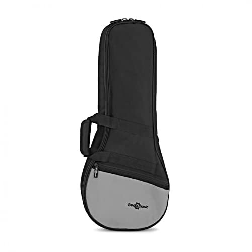 gear4music Mandolin Gig Bag with Straps & 20mm Padding