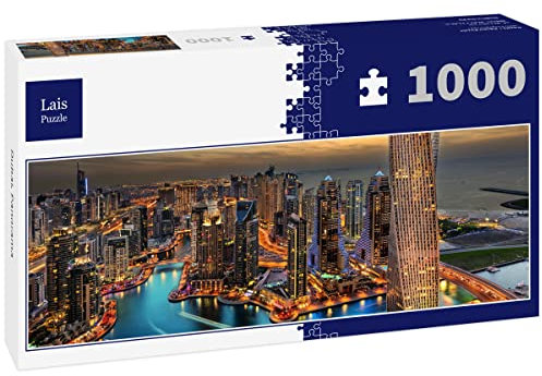 Lais Puzzle Dubai, Panorama 1000 Teile Panorama