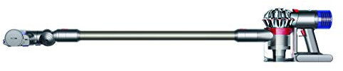 Dyson V8 Animal Vacuum Cleaner without cable with 2 Modes Aspiration, 115 W, 87 Circuit Breaker, Stainless Steel, 2 Speeds, Grey 248367-01 (Renewed)