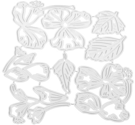 LALAFINA Blumenschablonen Zum Malen Stanzschablone Aus Kohlenstoffstahl Für Fotoalben Diy-form Zum Basteln Schneiden Für Scrapbooking Party-dekor Und Handgemachte Grußkarten