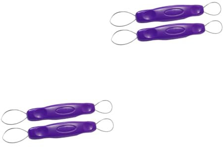 Milisten 4 Piezas Pelador De Verduras Moldes Para Pasteles En Forma De Corazón Ensalada De Vegetales Peladora De Uvas Pelador De Uvas De Viaje Peladores De Uvas Manual Fruta Púrpura