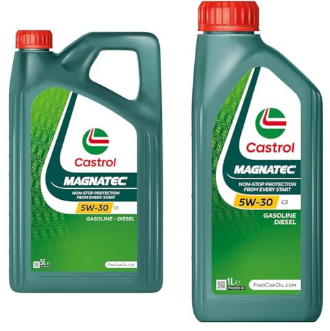 Bundle | Castrol MAGNATEC 5W-30 C3 Motoröl, 5L + 1L
