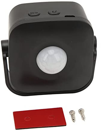 Motion Sensor Doorbell, Flexible and Optional, Infrared Sensor, 38 Ringtones, 7 Languages and 4 Volumes, Battery Operated, for Shop or Store, Easy Installation