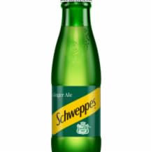 DhaSchweppes Canada Dry Ginger Ale Glass 24x125ml MAS