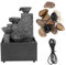 VIFERR Desktop USB Wasser Brunnen Ornament Handwerk Indoor Hause Büro Tisch ation