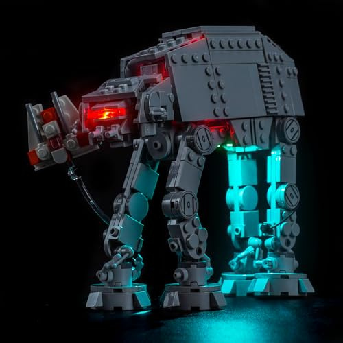 Led Licht Set Kompatibel mit Lego 75440 at-at (Kein Modell), Dekorationsbeleuchtungsset Compatible with Lego at-at 75440 Bausteinen Modell