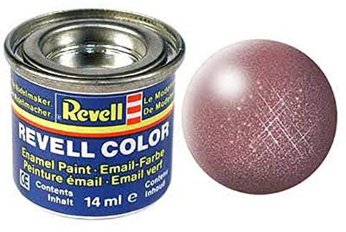 Revell Revell-32193 Couleur émail 93 Boîte de 14 ML, 32193 Cuivre Métallique, 1:87