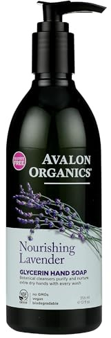 Avalon Organics Lavender Soap Liquid 355ml