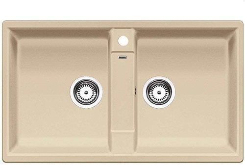 BLANCO 516680 Küchenspüle Zia 9, Silgranit PuraDur, Champagner