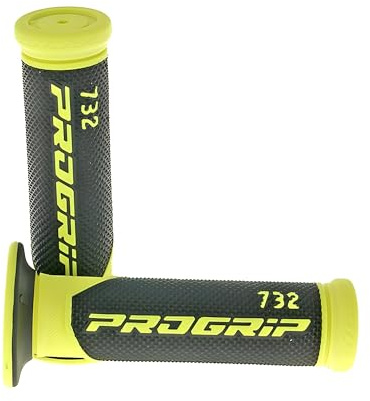 Lenkergriffe/Griffgummi PROGRIP 732 Road - schwarz/gelb [Ø 22mm]