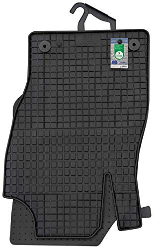 PETEX Gummimatten passend für Corsa D ab 10/2006-11/2014 Fußmatten schwarz 4-teilig