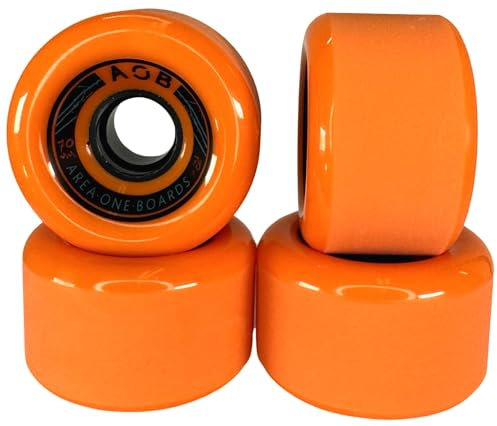 AOB Longboard Rollen (4 Stck) Offset 70x42 mm/78A (orange)