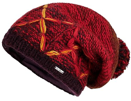 alpengoa McRon Damen Gestrickte Wollmütze Modell Faye