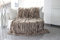 Brandsseller Doppelseitige Pelzimitatdecke (150 x 200 cm, Taupe-Grau)
